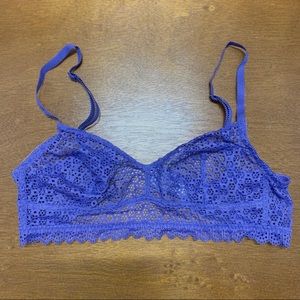 Gap Body Purple Lace Bralette